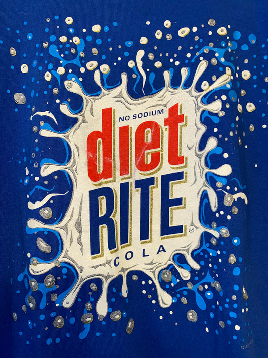 Diet Rite Cola Explosion Shirt 1990s