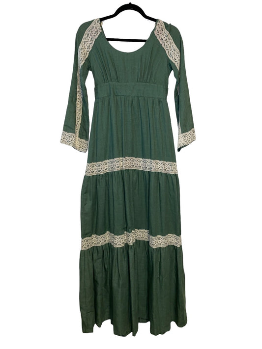 Vintage 1960s/1970s Hippie Prairie Dress by Toodles