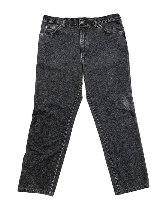1990s Lee Jeans Black Stonewash Pants