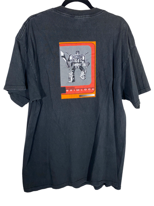 Y2K Transformers Grimlock Dinobot Shirt