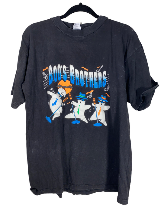 1990s Boo's Brothers Halloween Novelty Shirt